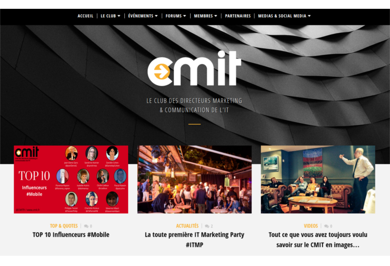 Site web éco-conçu CMIT