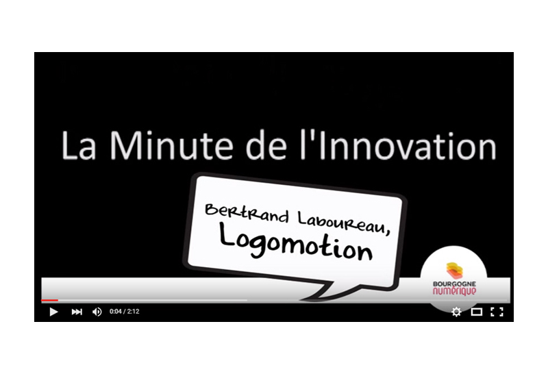 VIDEO  / La minute de l'innovation de Bourgogne Numérique